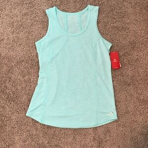 This is a brand new teal bcg workout tank top.
